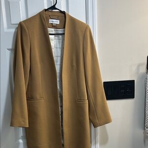 Calvin Klein Women's Camel Blazer size 14P